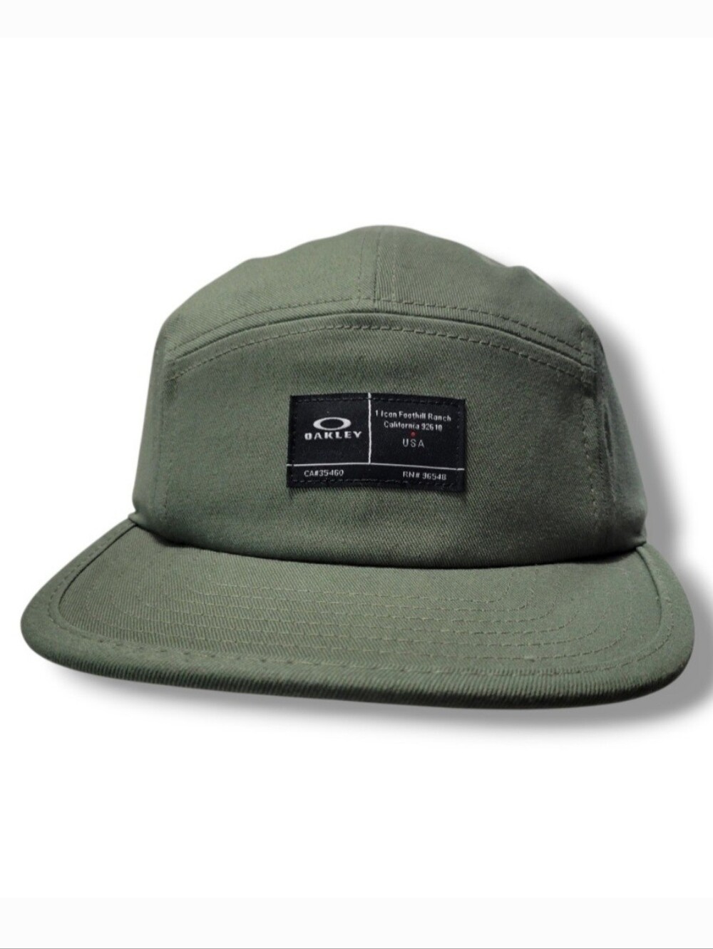 New Oakley Hat OSFM Oakley Latch 5 Panel Hat OS Oakley 5-Panel Cap New With Flaw